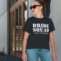 Bride Squad Personalized Bachelorette Party