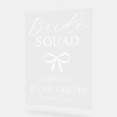 Bride Squad Personalized Bachelorette Welcome (Angle)