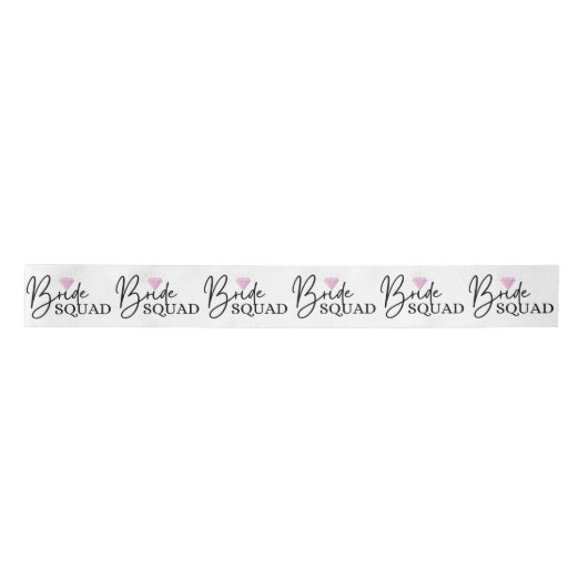 Bride Squad Ribbon Lint (Voorkant)