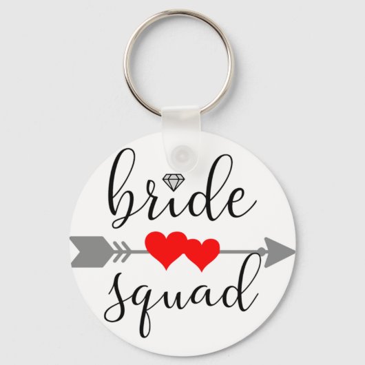Bride Squad Sleutelhanger (Voorkant)
