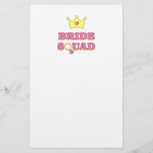 Bride Squad Stationery Briefpapier