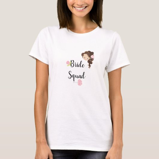 Bride Squad T-shirt (Voorkant)