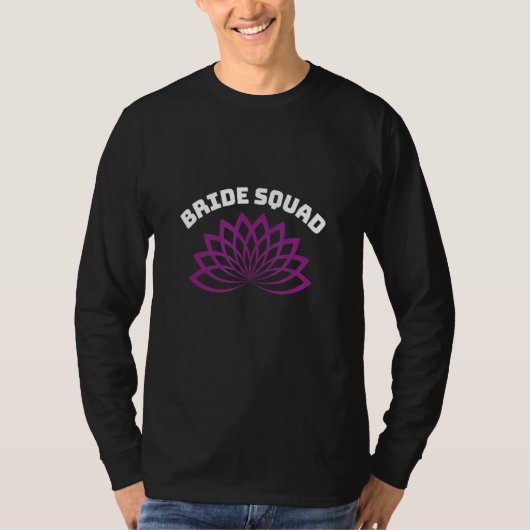 Bride Squad T-shirt (Voorkant)