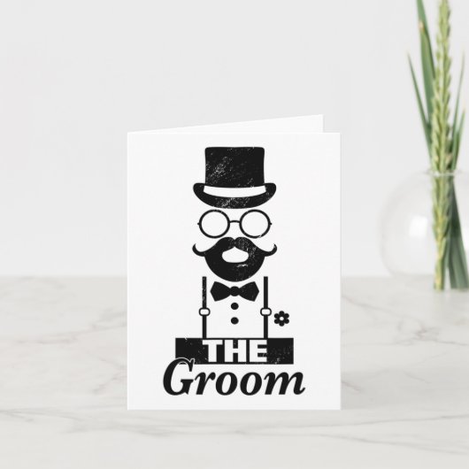 Bride Squat Groom Bachelor Party Kaart (Voorkant)