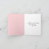 Bride Stick Girl met Sneakers Kaart (Binnen)