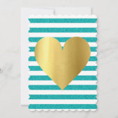 Bride Summer Lovin Blauwgroen Blue Soiree Lawn Par Kaart (Voorkant)