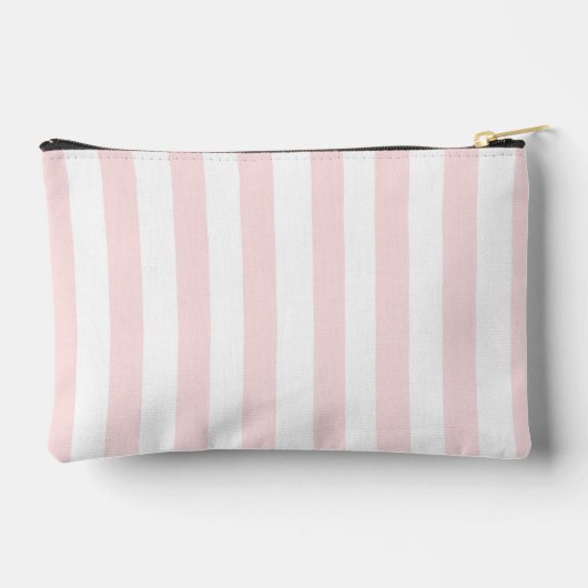 Bride Survival Kit Bag | Pink Stripes Aangepaste n Etui (Achterkant)