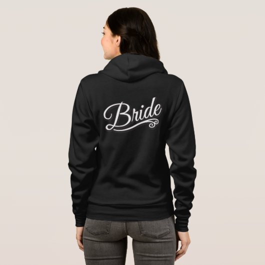Bride Sweat Shirt zwart (Achterkant volledig)