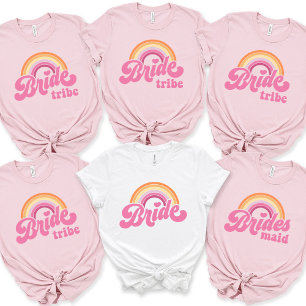 Bride T-Shirt Bachelorette Retro Bride T-shirt