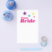 Bride-team Flyer (Enkel)