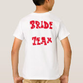 Bride-team T-shirt (Achterkant)