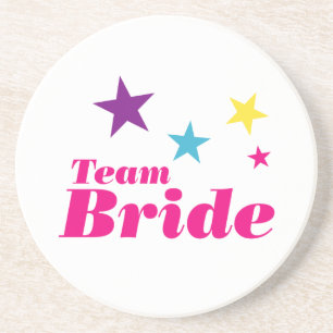 Bride-team Zandsteen Onderzetter