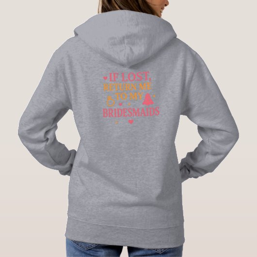 Bride to be hoodie (Achterkant)