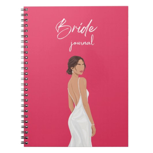 Bride To Be Journal for Wedding Ideas and Notes (Devant)
