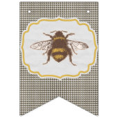 Bride To Bee - Zwart-wit plaid banner (Eerste vlag)