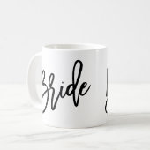 Bride Trendy Lettering Koffiemok (Voorkant links)