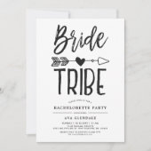 Bride Tribe | Bachelorette Party Spoted Kaart (Voorkant)