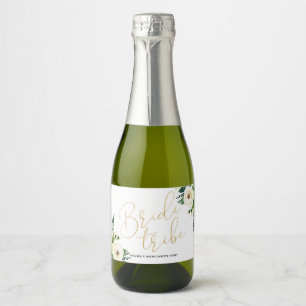 Bride Tribe Bachelorette Sparkling Wijnetiket