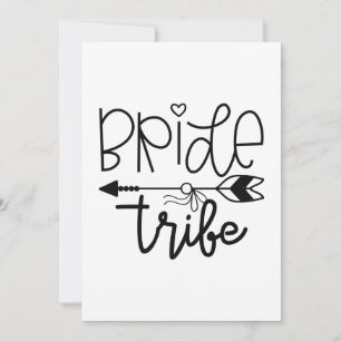 Bride Tribe Bedankkaart