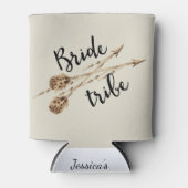 Bride Tribe Boho Arrows gepersonaliseerd Blikjeskoeler (Voorkant)