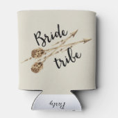 Bride Tribe Boho Arrows gepersonaliseerd Blikjeskoeler (Achterkant)