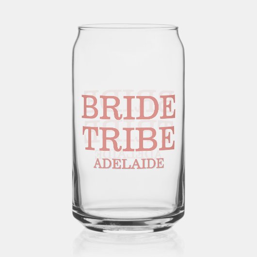 Bride Tribe Bridal Party Dusty Rose (Verso)