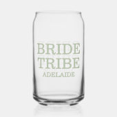 Bride Tribe Bridal Party Sage Green (Verso)