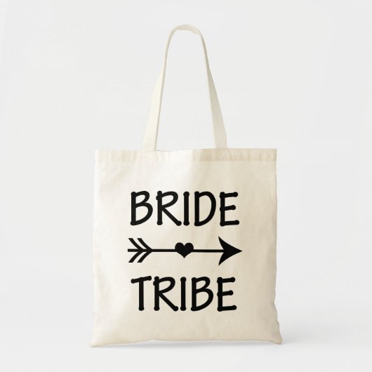 Bride Tribe Bridesmaid Canvas tas (Voorkant)