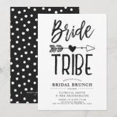 Bride Tribe | Bruidsbrunch Huwelijk Kaart (Voorkant / Achterkant)