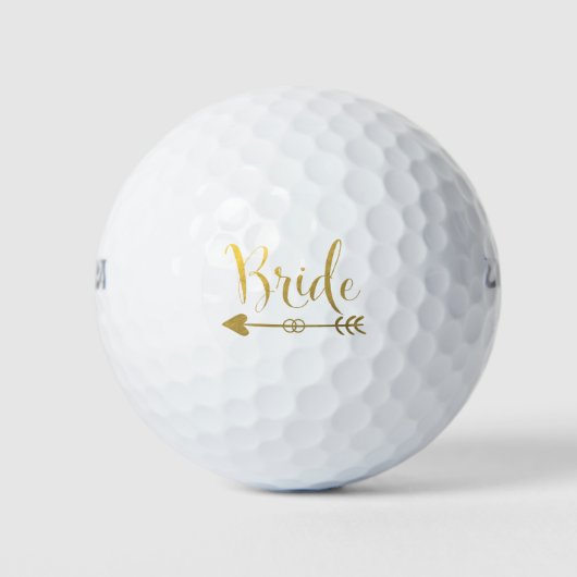 Bride Tribe golfbal Golfballen (Voorkant)
