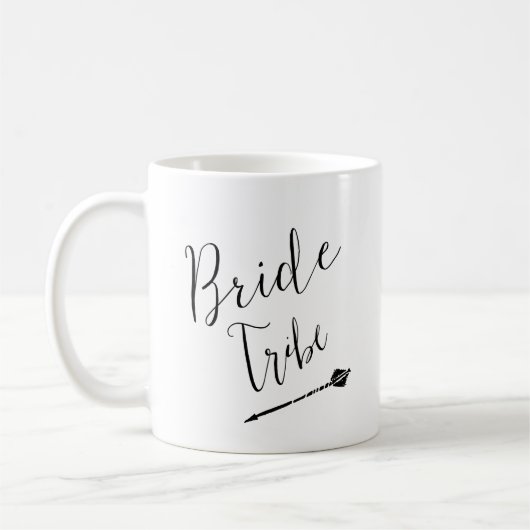 Bride Tribe met aangepaste naam Koffiemok (Links)