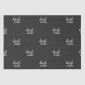 Bride Tribe | Moderne Bruidsbruiloft Tissuepapier (Voorkant)