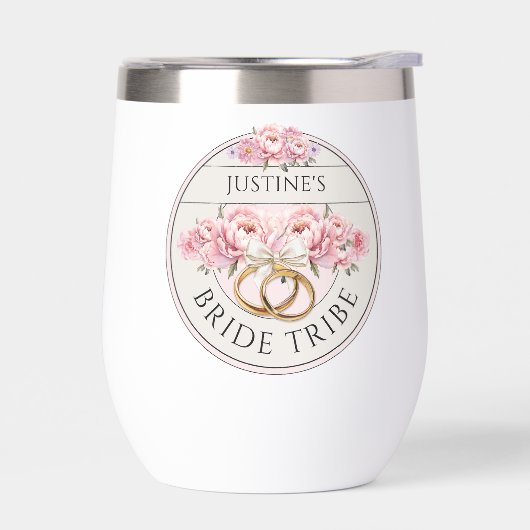 Bride Tribe personnalisée floral (Gauche)