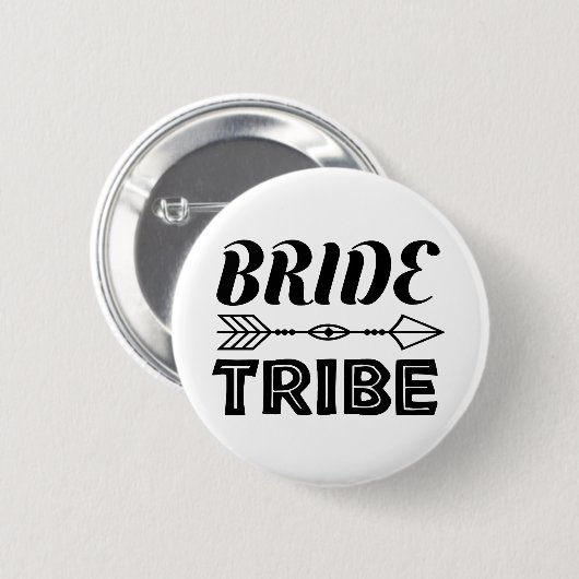 Bride Tribe Ronde Button 5,7 Cm (Voorkant /achterkant)