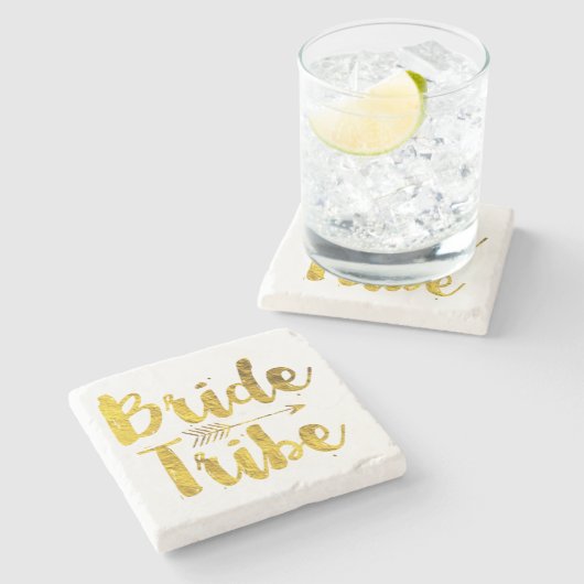 Bride Tribe Stenen Onderzetter (Zijkant)