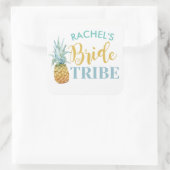 BRIDE Tribe Stickers Fête des mariées ananas Luau (Sac)