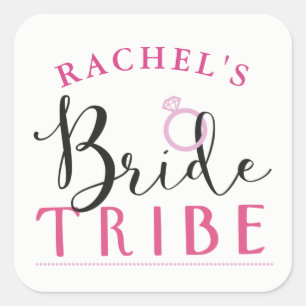 Bride Tribe Vrijgezellenfeest Stickers Bachelorett