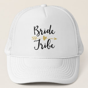 Bride Tribe   Zwart-wit en Golden Trucker Pet
