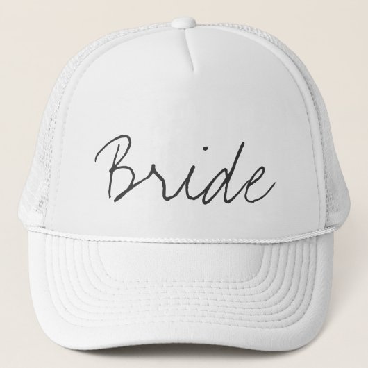 Bride Trucker Hat Pet (Voorkant)