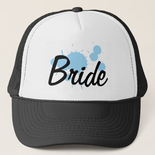 Bride Trucker Hat Pet (Voorkant)