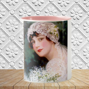 bride tweekleurige koffiemok