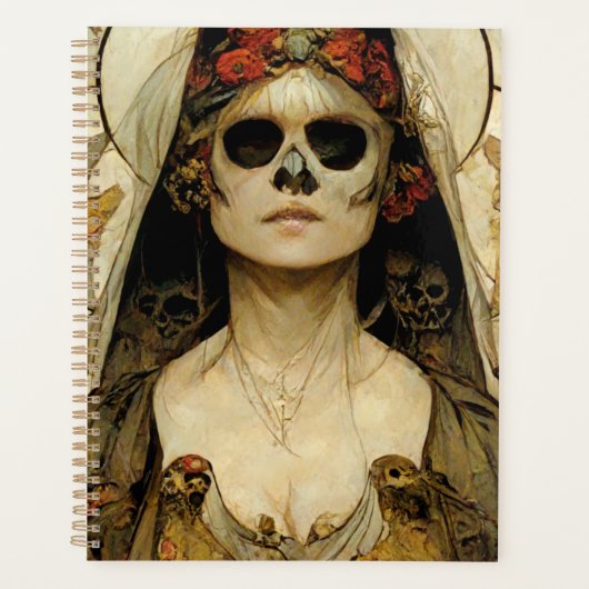 Bride van de dood Gothic Horror Planner (Voorkant)