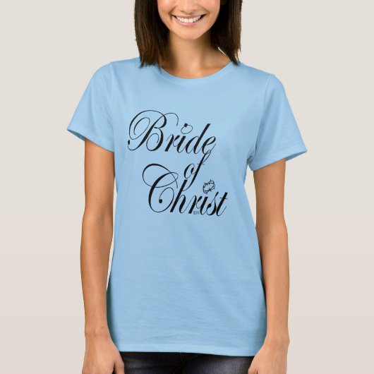 Bride van de originele Christus T-shirt (Voorkant)