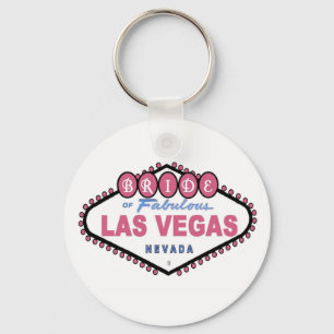 BRIDE VAN Fabulous Las Vegas Pink Sleutelhanger