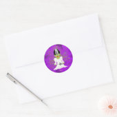 Bride van Frankenstein Halloween Envelope zegels (Envelop)