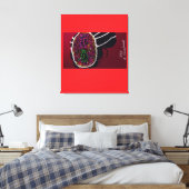 Bride van Vos Ladybug Canvas Afdruk (Insitu (Slaapkamer))