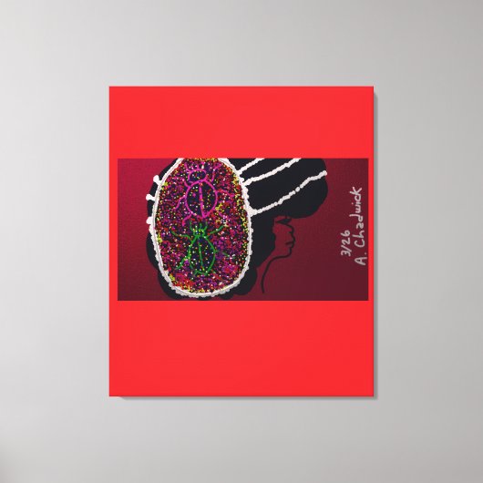 Bride van Vos Ladybug Canvas Afdruk (Voorkant)