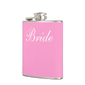 Bride Vinyl Wrapped Flask Heupfles (Links)