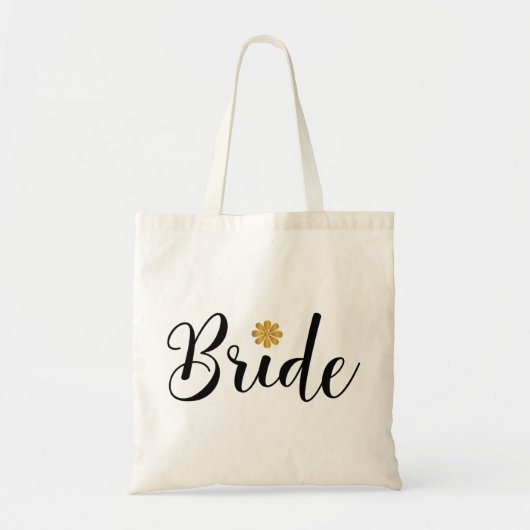 Bride Vrijgezellenfeest Wedding Elegant Tote Bag (Voorkant)