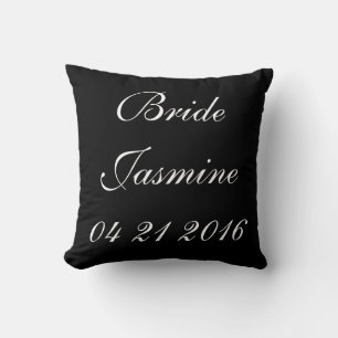 Bride   Weddenschap Kussen